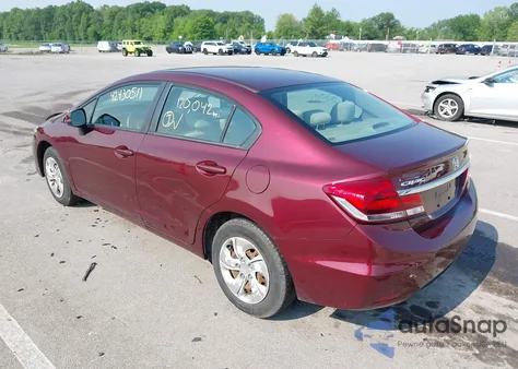 2013 Honda Civic Lx z USA, uszkodzony, nr VIN 19XFB2F50DE049876